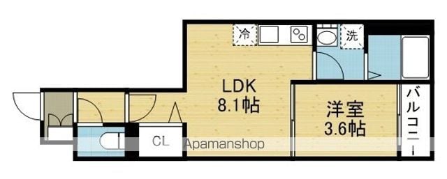D PORTA ARCOBALENOの間取り写真