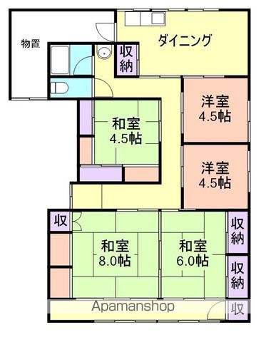 【関戸２丁目戸建の間取り】