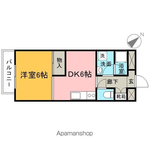 セントラル入間の間取り写真