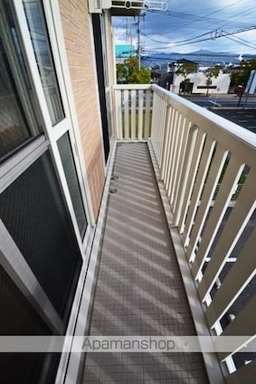 フルール・プリムヴェール　Ｂ棟[2DK/48.79m2]のバルコニー