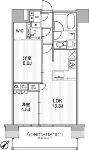 ディームス渋谷本町の間取り写真