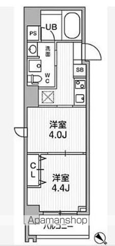 リテラス三軒茶屋サウスの間取り