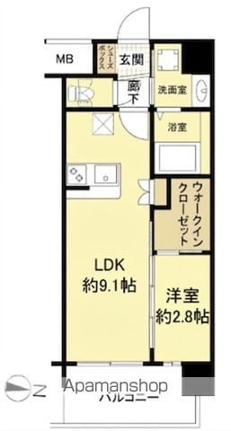 セレニテ東三国ミラクの間取り写真