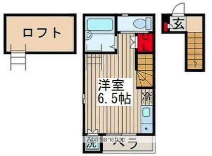 ＤＲＥＡＭ１[1R/25m2]の間取図