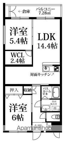 SUN’Sももちの間取り写真