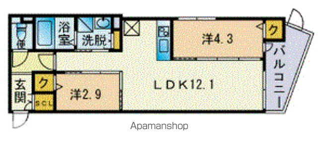 【アークトゥルス次郎丸ＥＣＬＡＴの間取り】