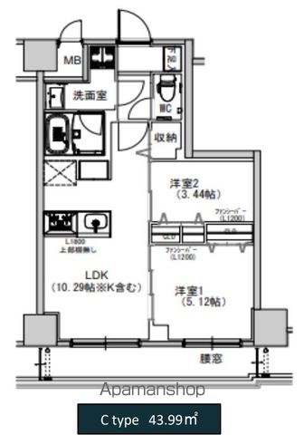 【ＳーＲＥＳＩＤＥＮＣＥ千住大橋の間取り】