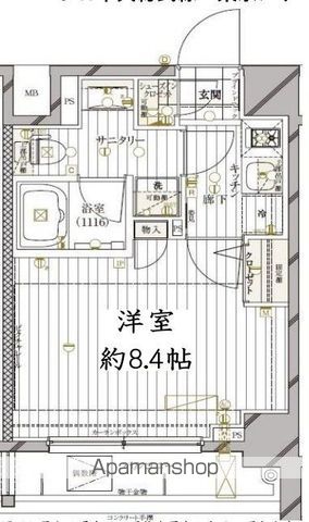 レガリス高円寺の間取り写真