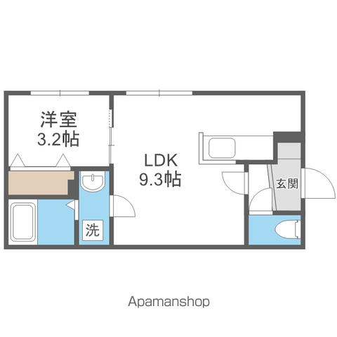MARRIOTT F ビレッジの間取り写真