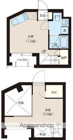 レピュア十条レジデンスの間取り