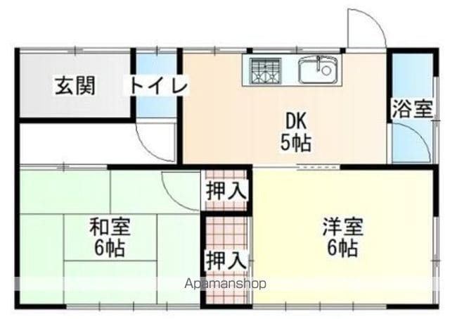 浜松市中央区 1階建 築41年の間取り写真