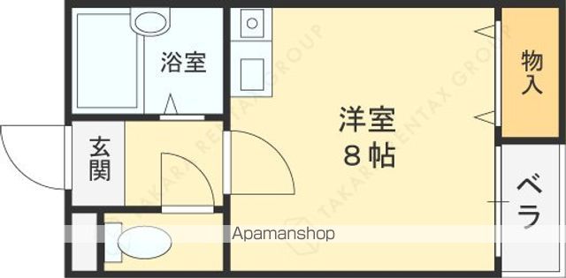 Gワンハイツの間取り写真