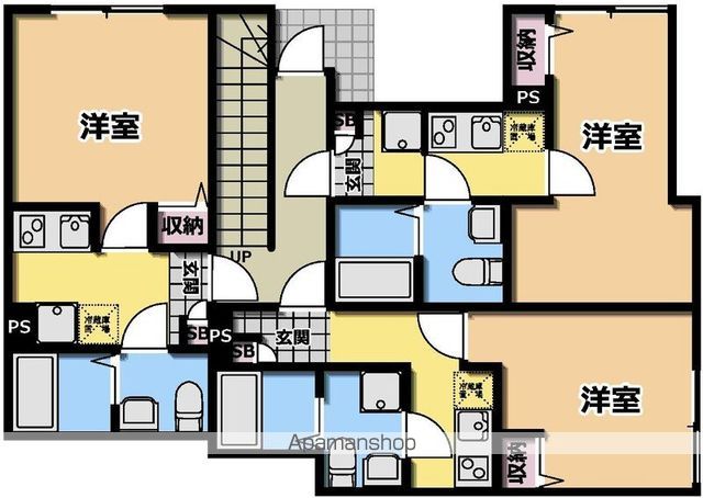 仮)ルーチェ北小金の間取り写真