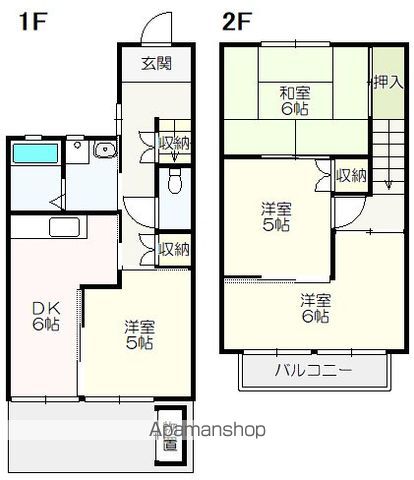 メゾン中野の間取り