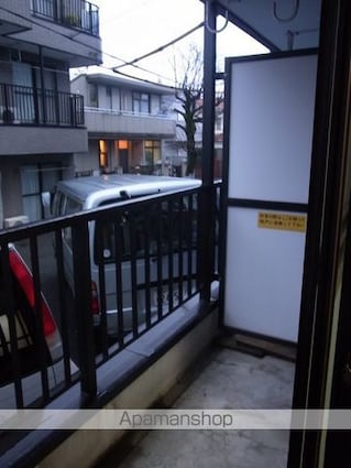 東京都世田谷区野沢３丁目[1DK/26m2]のバルコニー