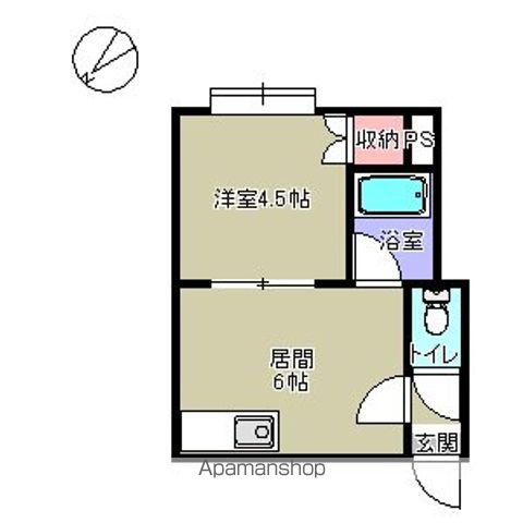 MAPLEHILLS南郷の間取り写真