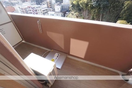 メゾンドール平和通[1LDK/44.55m2]のバルコニー