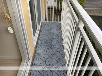 長野県長野市大字徳間[3DK/57.54m2]のバルコニー