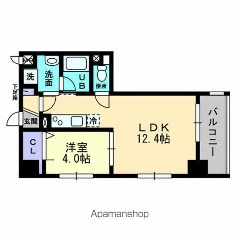 アーバン道後今市の間取り写真