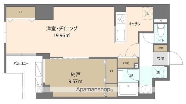 Reframe5 早稲田の間取り写真