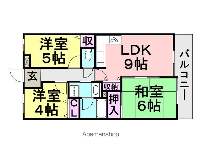 リビーナ東なにわの間取り写真