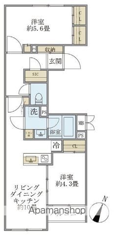 ビューテラス茗荷谷の間取り写真