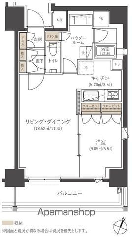 CLUB NEXUS 薬院大通の間取り写真