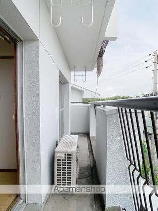 リバーサイドマンションⅡ[3DK/56.35m2]のバルコニー
