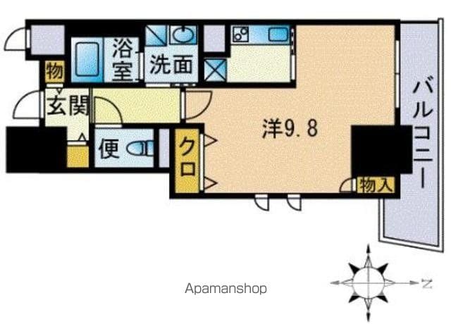 アルフォート天神の間取り写真