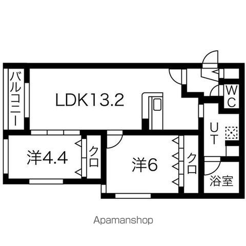 ヴォヤージュ円山の間取り写真