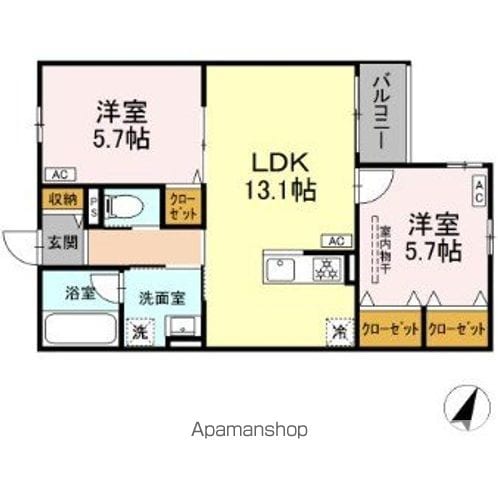 MOCRAFT南小岩の間取り写真