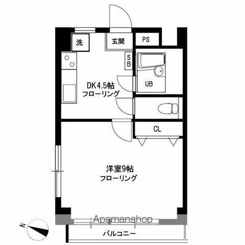ヴィラセントラルの間取り写真