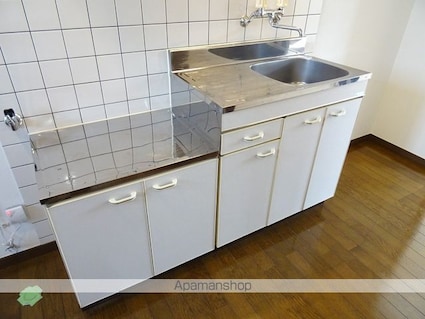 ホワイトキャッスル南小泉ビレジＤ棟[1K/28.09m2]のキッチン