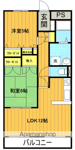 レジデンス名倉の間取り写真
