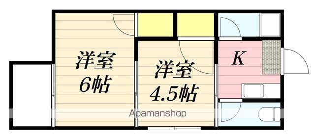 サンハイツの間取り写真