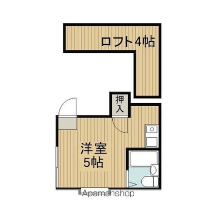 高円寺パレスＰａｒｔⅠ[1R/15m2]の間取図
