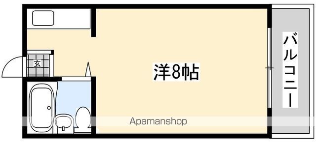 コーポ尾上の間取り写真