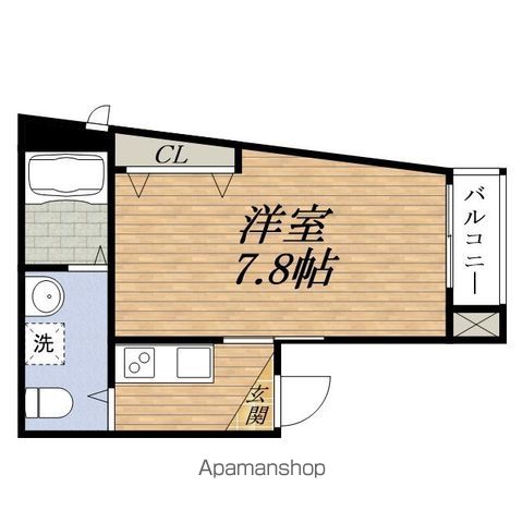 MANENT江坂町2丁目の間取り写真