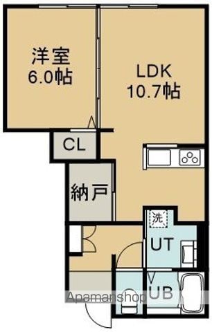 エバーグリーンM&Bの間取り写真