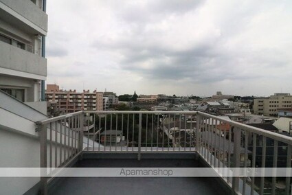 東京都武蔵野市中町３丁目[1K/44.1m2]のバルコニー