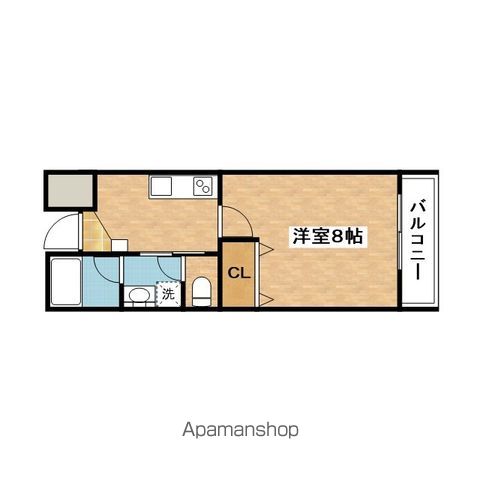 アムール千里丘の間取り写真