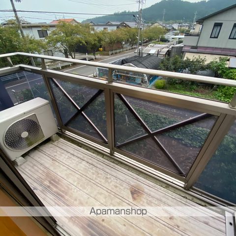 ボヌール幸澤Ａ・Ｂ棟[2LDK/59.62m2]のバルコニー