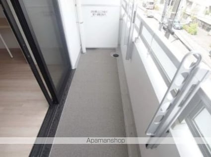 東京都世田谷区下馬２丁目[1K/25.14m2]のバルコニー