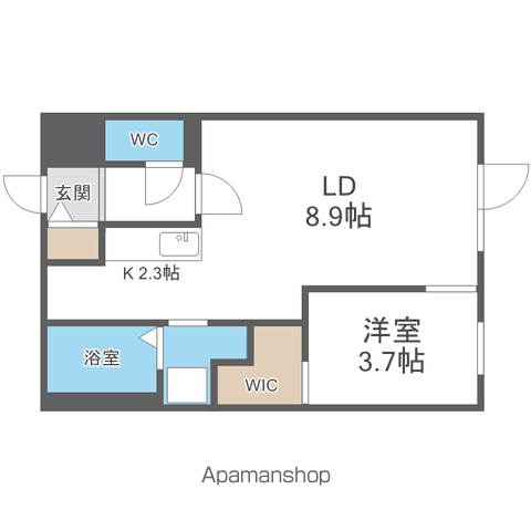 北斗エンブレム札幌の間取り写真