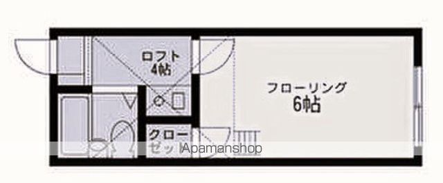 キャッスル入江　Ａの間取り