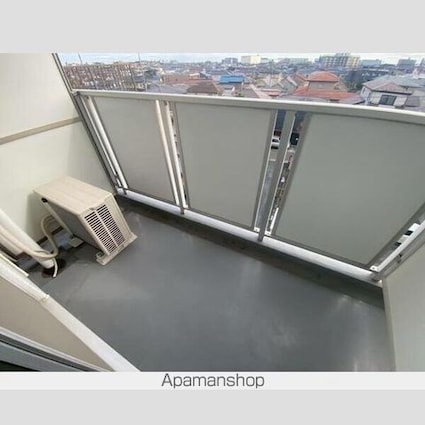 ベルシティ[1K/20m2]のバルコニー