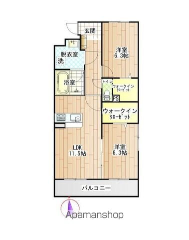 Lusora Osatoの間取り写真