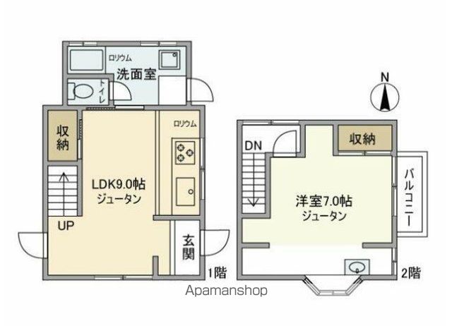 川島町戸建の間取り