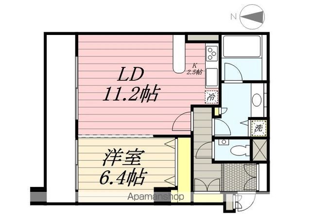 ＫＤＸレジデンス半蔵門の間取り