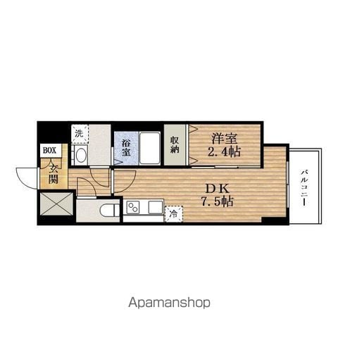 アルティザMINAMISEMBAの間取り写真